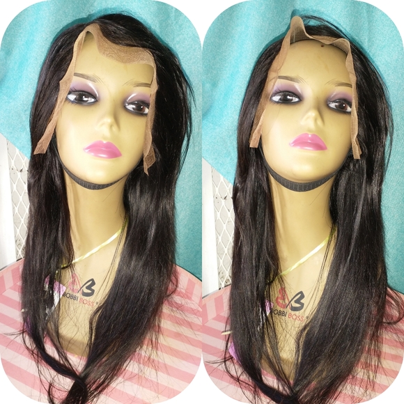 20" Brazilian straight Lacefront human hair wig - Picture 8 of 8